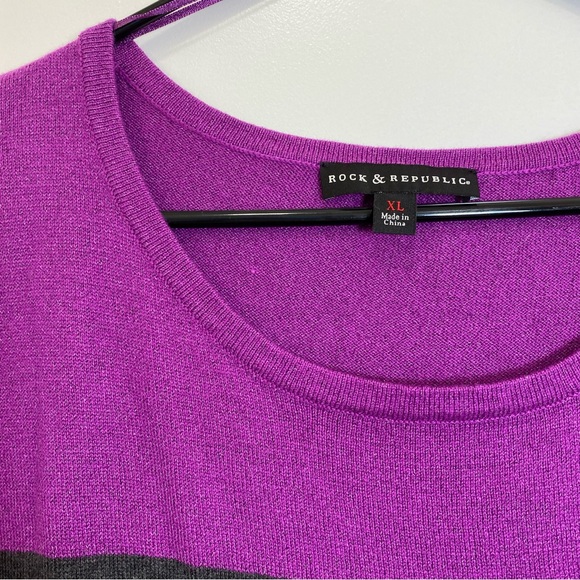NWT Rock & republic shimmery sweater - Picture 5 of 6